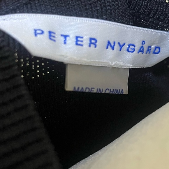 Peter Nygard Black Sweater w/ Lace On the Arms!! - Picture 12 of 12